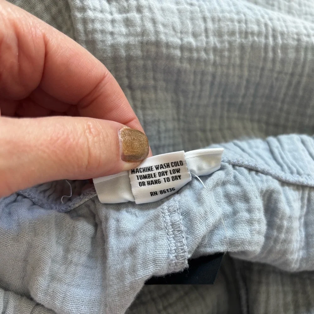 BRYN WALKER NWT MEDINA GAUZE PANTS SIZE XXL SOFT CASUAL COOL REFINED LAGENLOOK - Picture 6 of 8